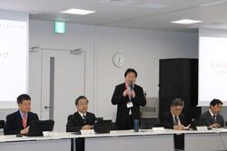 開会の挨拶の様子