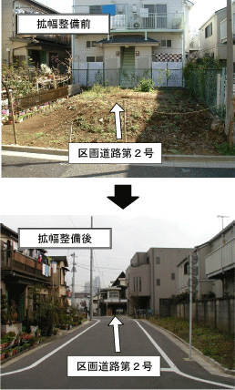 南台一・二丁目地区の地区施設道路整備