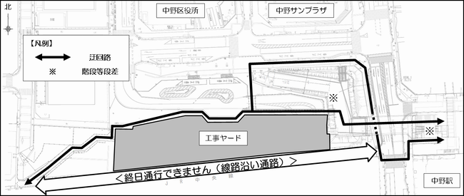 迂回路のご案内