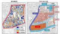 建物構造図、不燃化率状況図